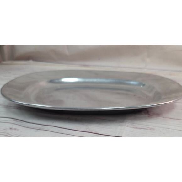 Classic Wilton, Mt. Joy PA Armetale Pewter Oval Serving Platter 15" in - Picture 3 of 10